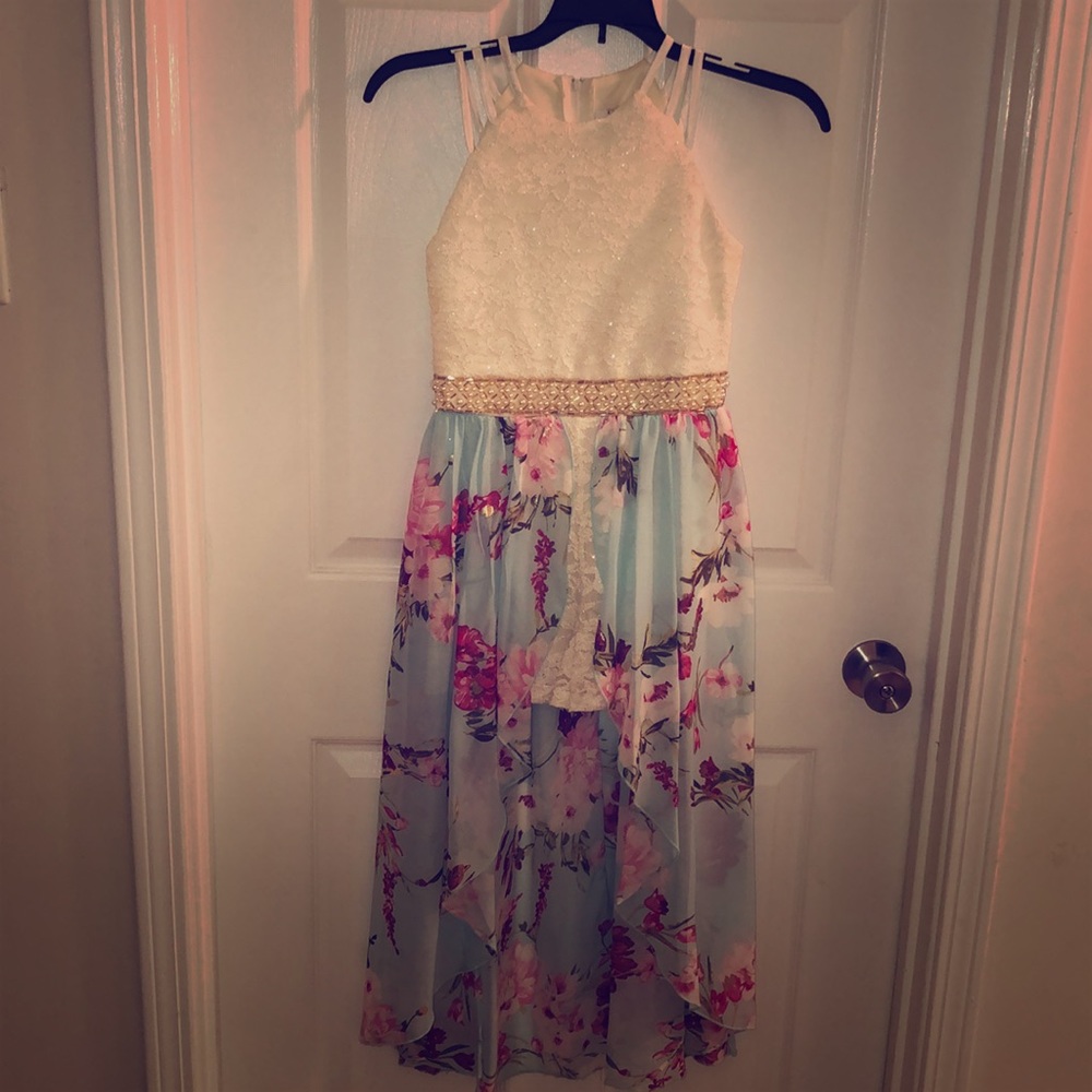 High Low Romper with skirt